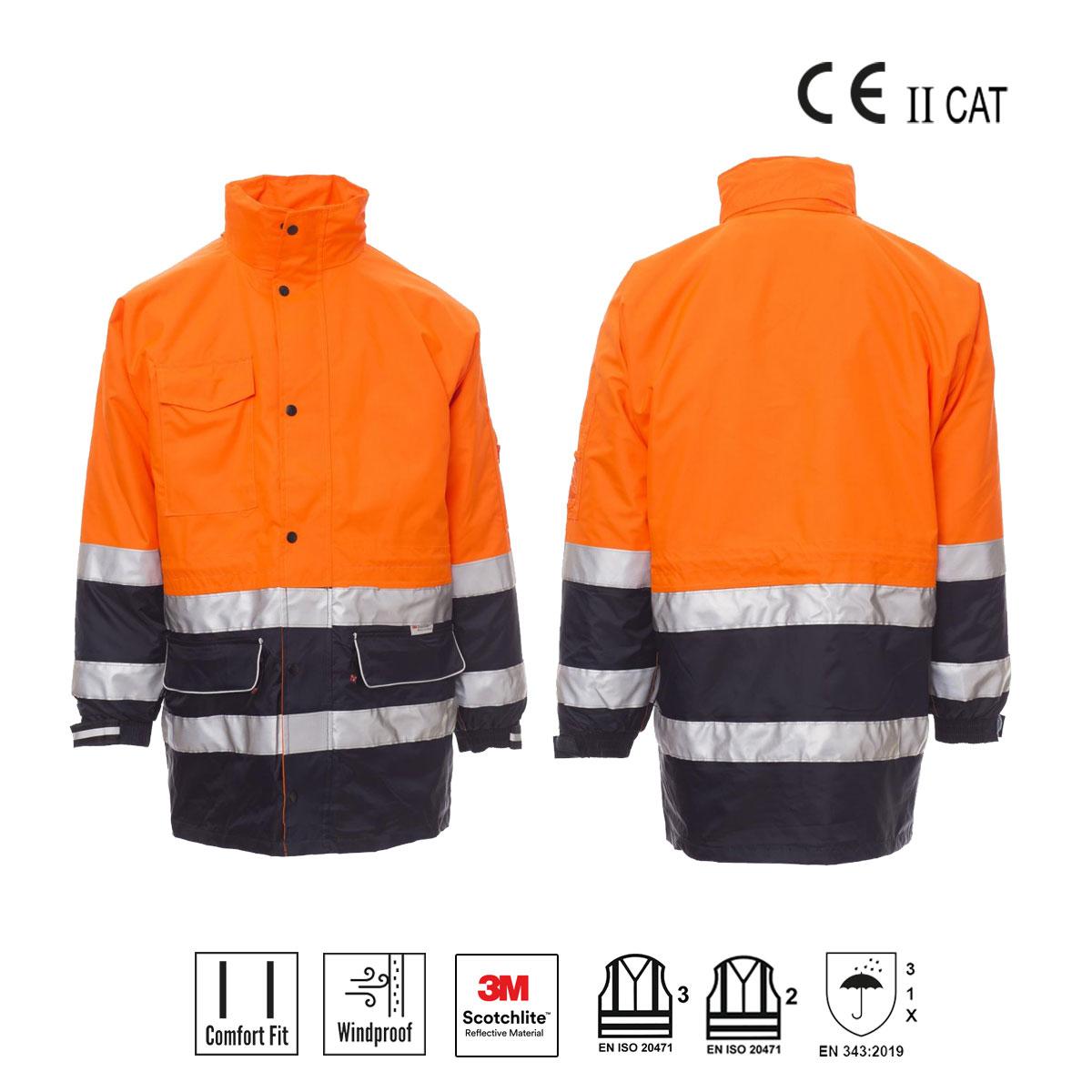 SECURITY PARKA 4 IN 1 ALTA VISIBILITA’ PAYPER