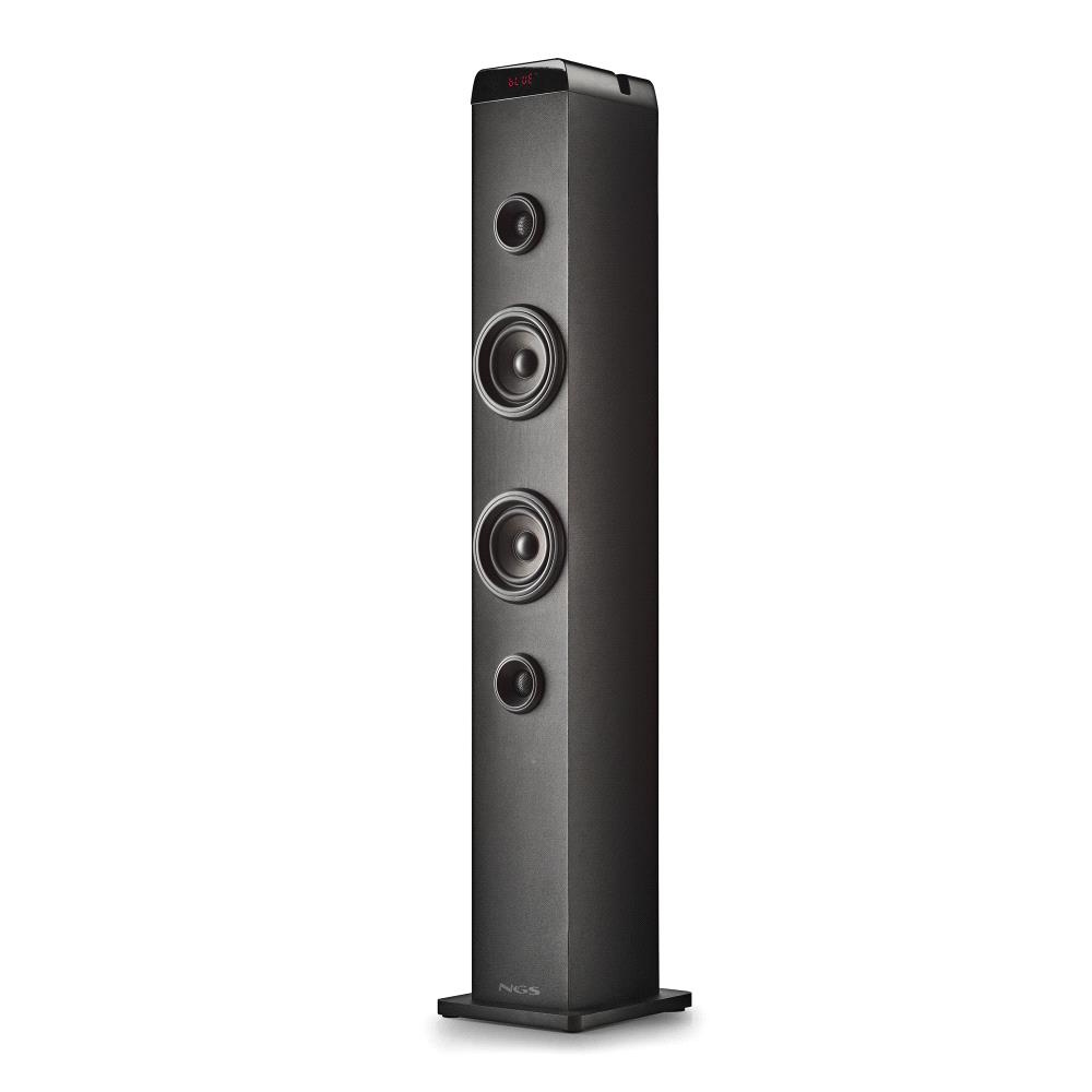 NGS ALTOPARLANTE WIRELESS, 50W, BLUETOOTH 5,4, USB AUX OTTICO RADIO FM, DISPLAY LED E CUSTODIA IN LE