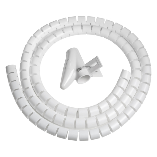 VULTECH SPIRALE AVVOLGI CAVO FLESSIBILE 1.5 MT SN21505/WH BIANCA