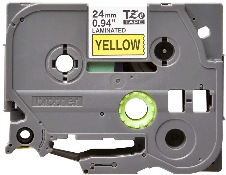 BROTHER NASTRO TIPO TZ 24MM NERO/GIALLO