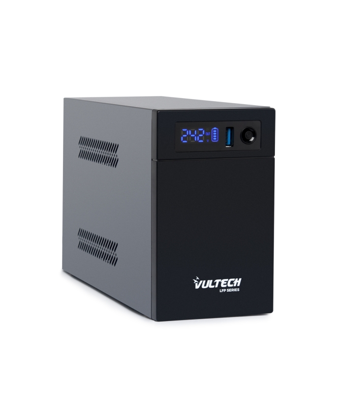 VULTECH UPS 1000VA GRUPPO DI CONTINUITA VULTECH UPS1000VA-LFP LINE INTERACTIVE CON SCHERMO LED – BAT