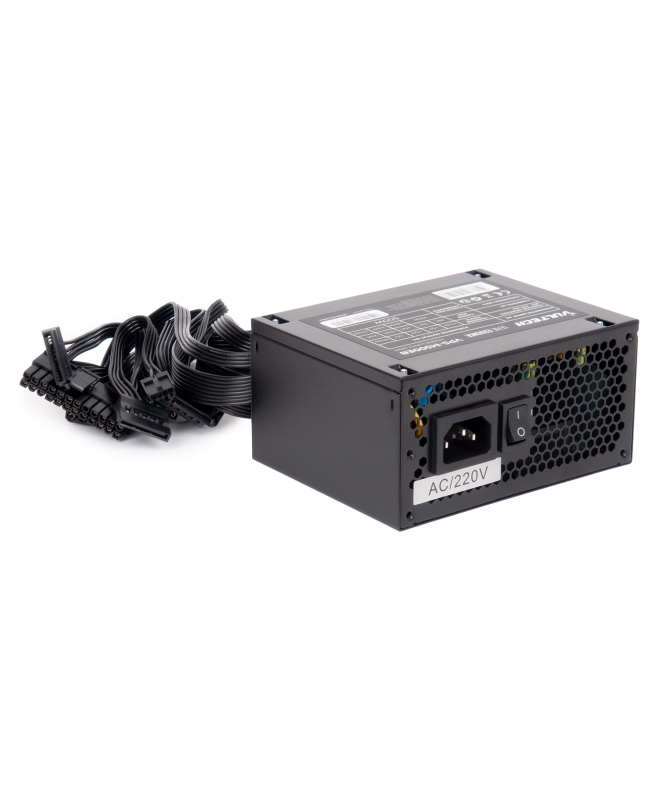VULTECH ALIMENTATORE MICRO ATX, 500W VENTOLA TERMOREGOLATA, SERIE ESSENCE