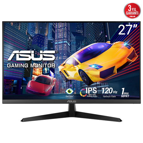 ASUS MONITOR 27 LED IPS 16:9 FHD 1MS 120Hz 250 CDM, VGA/HDMI, 90LM06D3-B02171