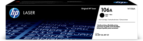 HP TONER NERO 1000 PAG, 106A
