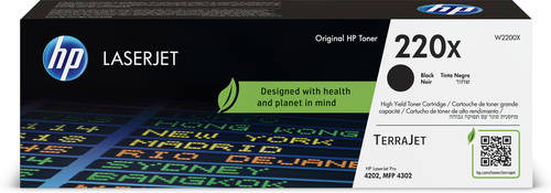 HP TONER 220X, NERO, TERRAJET, LJ PRO 4202, 4302, 4303, 7.500 PAG