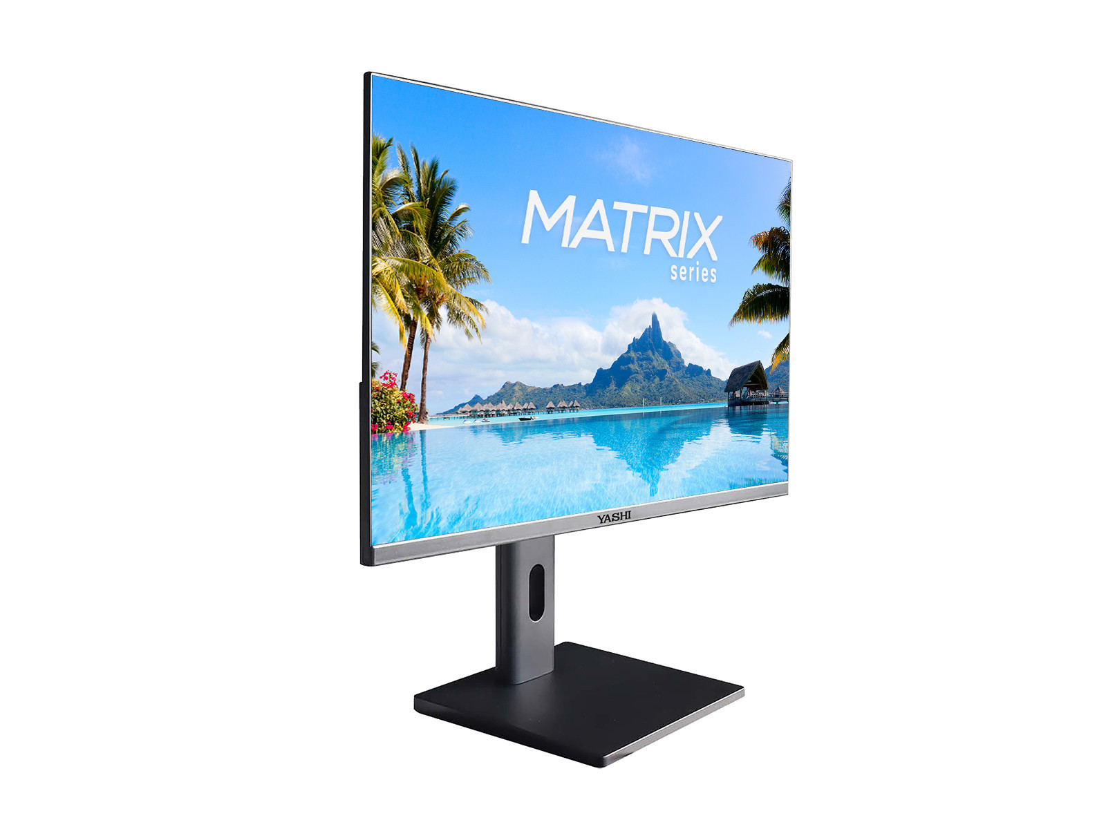 YASHI MONITOR 27 LED IPS QHD 1MS 120hz 300 CDM, REG ALTEZZA, DP/HDMI, MULTIMEDIALE